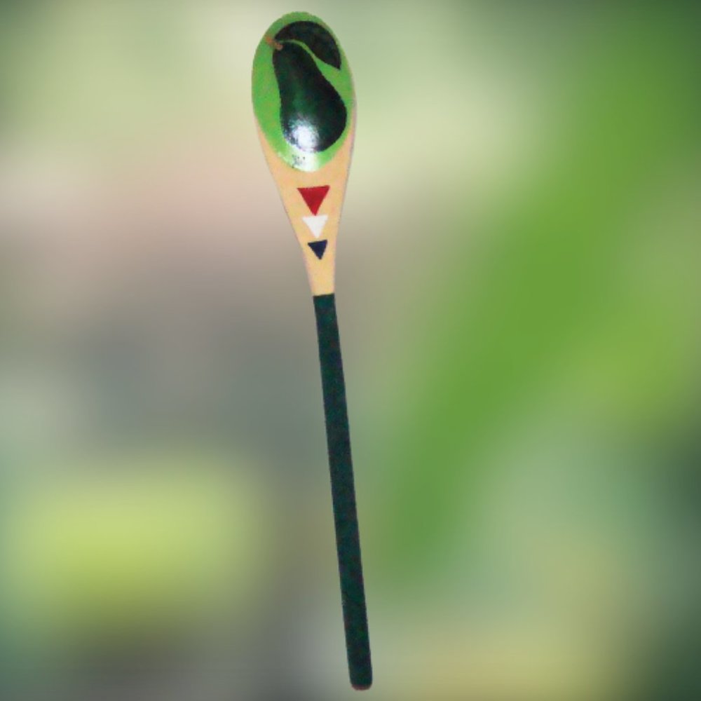 Vivi Avocado Wooden Spoon France